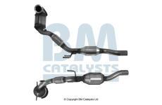 Filtr pevnych castic, vyfukovy system BM CATALYSTS BM15040H