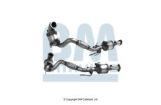 Filtr pevnych castic, vyfukovy system BM CATALYSTS BM15076H