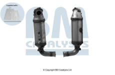 Filtr sazových částic, výfukový systém BM CATALYSTS BM15172H