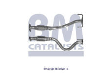 Výfukové potrubie BM CATALYSTS BM50161