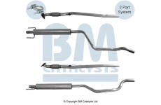 Výfuková trubka BM CATALYSTS BM51020