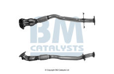 Výfuková trubka BM CATALYSTS BM51036