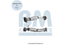 Výfuková trubka BM CATALYSTS BM51404