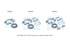 Montážní sada, výfuková trubka BM CATALYSTS FK50023