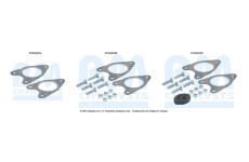 Montážní sada, výfuková trubka BM CATALYSTS FK50029