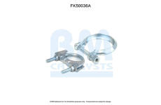 Montážní sada, výfuková trubka BM CATALYSTS FK50036