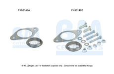 Montážní sada, výfuková trubka BM CATALYSTS FK50149