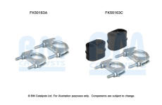 Montážní sada, výfuková trubka BM CATALYSTS FK50163