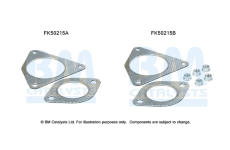 Montážní sada, výfuková trubka BM CATALYSTS FK50215