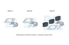 Montážní sada, výfuková trubka BM CATALYSTS FK50217