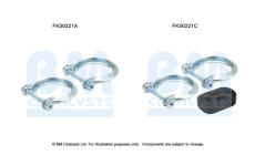 Montážní sada, výfuková trubka BM CATALYSTS FK50221