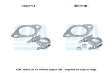 Montážní sada, výfuková trubka BM CATALYSTS FK50278