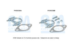 Montážní sada, výfuková trubka BM CATALYSTS FK50338