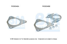 Montážní sada, výfuková trubka BM CATALYSTS FK50346
