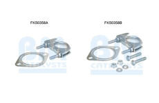 Montážní sada, výfuková trubka BM CATALYSTS FK50358