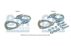 Montážní sada, výfuková trubka BM CATALYSTS FK50373