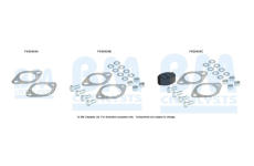 Montážní sada, výfuková trubka BM CATALYSTS FK50454