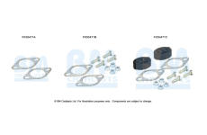 Montážní sada, výfuková trubka BM CATALYSTS FK50471