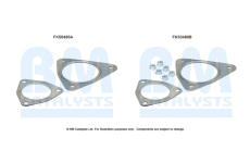 Montážní sada, výfuková trubka BM CATALYSTS FK50486