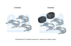 Montážní sada, výfuková trubka BM CATALYSTS FK50499