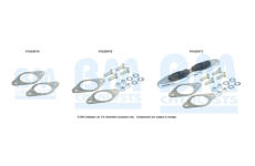 Montážní sada, výfuková trubka BM CATALYSTS FK50567