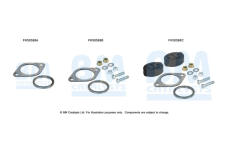 Montážní sada, výfuková trubka BM CATALYSTS FK50588