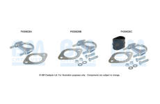 Montážní sada, výfuková trubka BM CATALYSTS FK50628