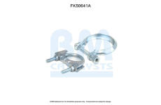 Montážní sada, výfuková trubka BM CATALYSTS FK50641