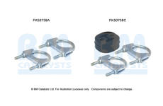 Montážní sada, výfuková trubka BM CATALYSTS FK50738