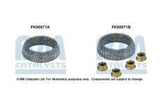 Montážní sada, výfuková trubka BM CATALYSTS FK50871