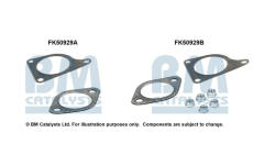 Montážní sada, výfuková trubka BM CATALYSTS FK50929