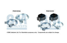 Montážní sada, výfuková trubka BM CATALYSTS FK51033