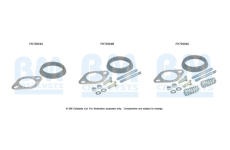 Montážní sada, výfuková trubka BM CATALYSTS FK70004