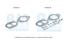 Montážní sada, výfuková trubka BM CATALYSTS FK70011
