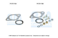 Montážní sada, výfuková trubka BM CATALYSTS FK70116