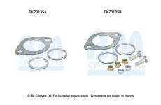 Montážní sada, výfuková trubka BM CATALYSTS FK70135