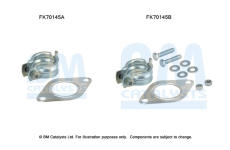 Montážní sada, výfuková trubka BM CATALYSTS FK70145