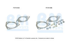 Montážní sada, výfuková trubka BM CATALYSTS FK70149