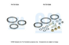 Montážní sada, výfuková trubka BM CATALYSTS FK70156