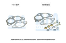 Montážní sada, výfuková trubka BM CATALYSTS FK70164