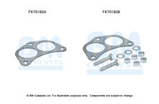 Montážní sada, výfuková trubka BM CATALYSTS FK70182