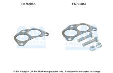 Montážní sada, výfuková trubka BM CATALYSTS FK70205