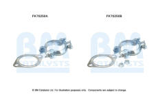 Montážní sada, výfuková trubka BM CATALYSTS FK70250