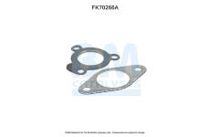 Montážní sada, výfuková trubka BM CATALYSTS FK70266