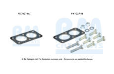 Montážní sada, výfuková trubka BM CATALYSTS FK70271
