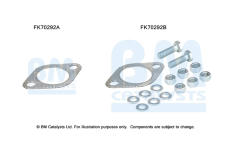 Montážní sada, výfuková trubka BM CATALYSTS FK70292