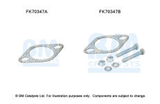 Montážní sada, výfuková trubka BM CATALYSTS FK70347