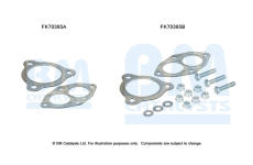 Montážní sada, výfuková trubka BM CATALYSTS FK70395