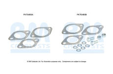 Montážní sada, výfuková trubka BM CATALYSTS FK70490