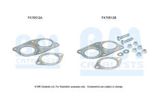 Montážní sada, výfuková trubka BM CATALYSTS FK70512